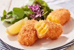 期間限定「朝どれコーンのクリームコロッケ」